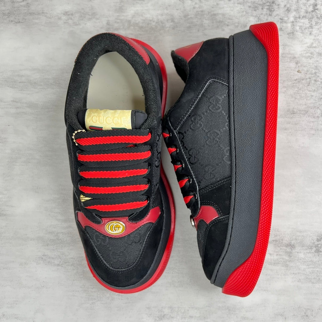 Gucci Screener Double "Black-Red"