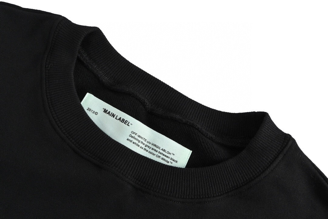 Off-White Diag Arrows Sweatshirt "Black-Multicolour"