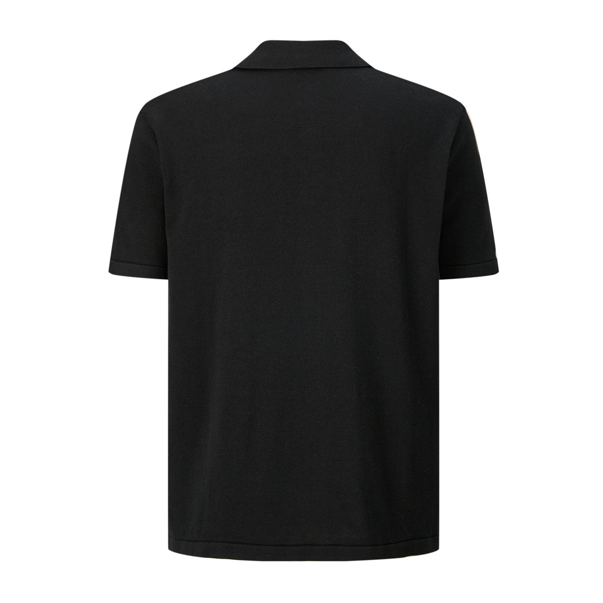 Louis Vuitton Short-Sleeved Polo Shirt With Signature "Black"