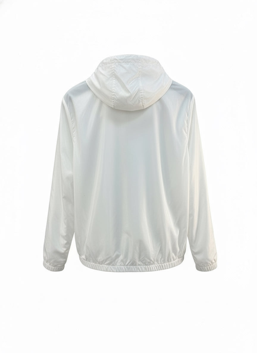 Prada Windbreaker Jacket "White"