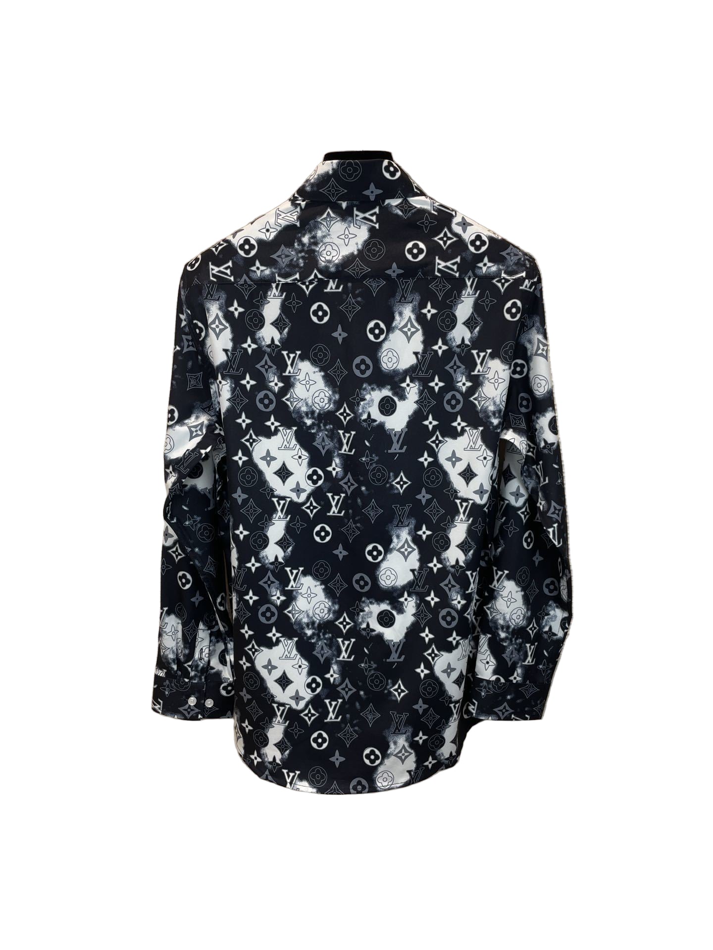 Louis Vuitton Monogam Shirt "Black-White"