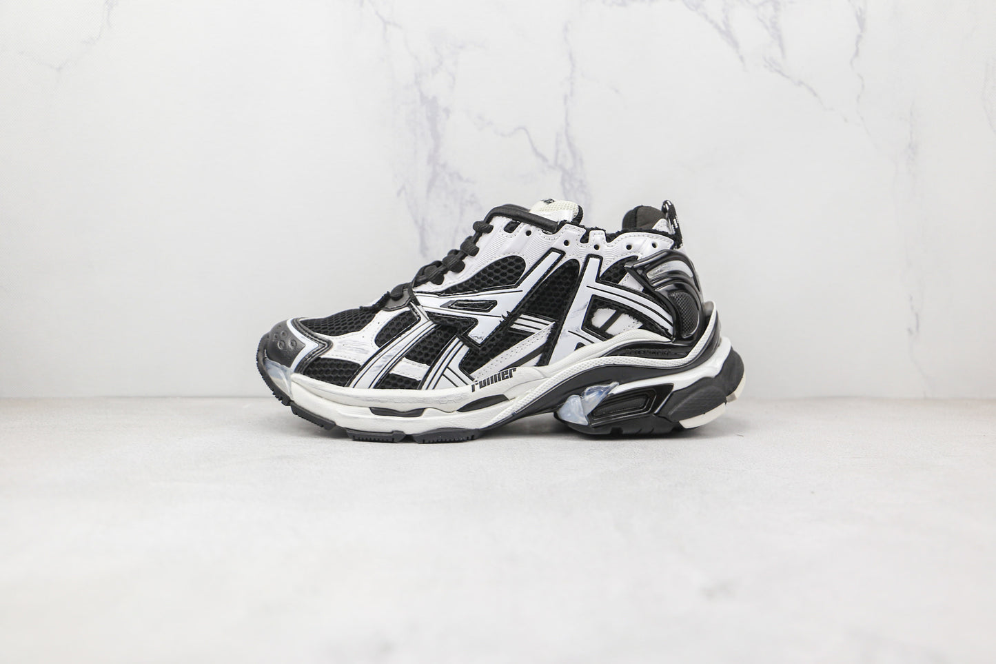 Balenciaga Runner "Black-White"