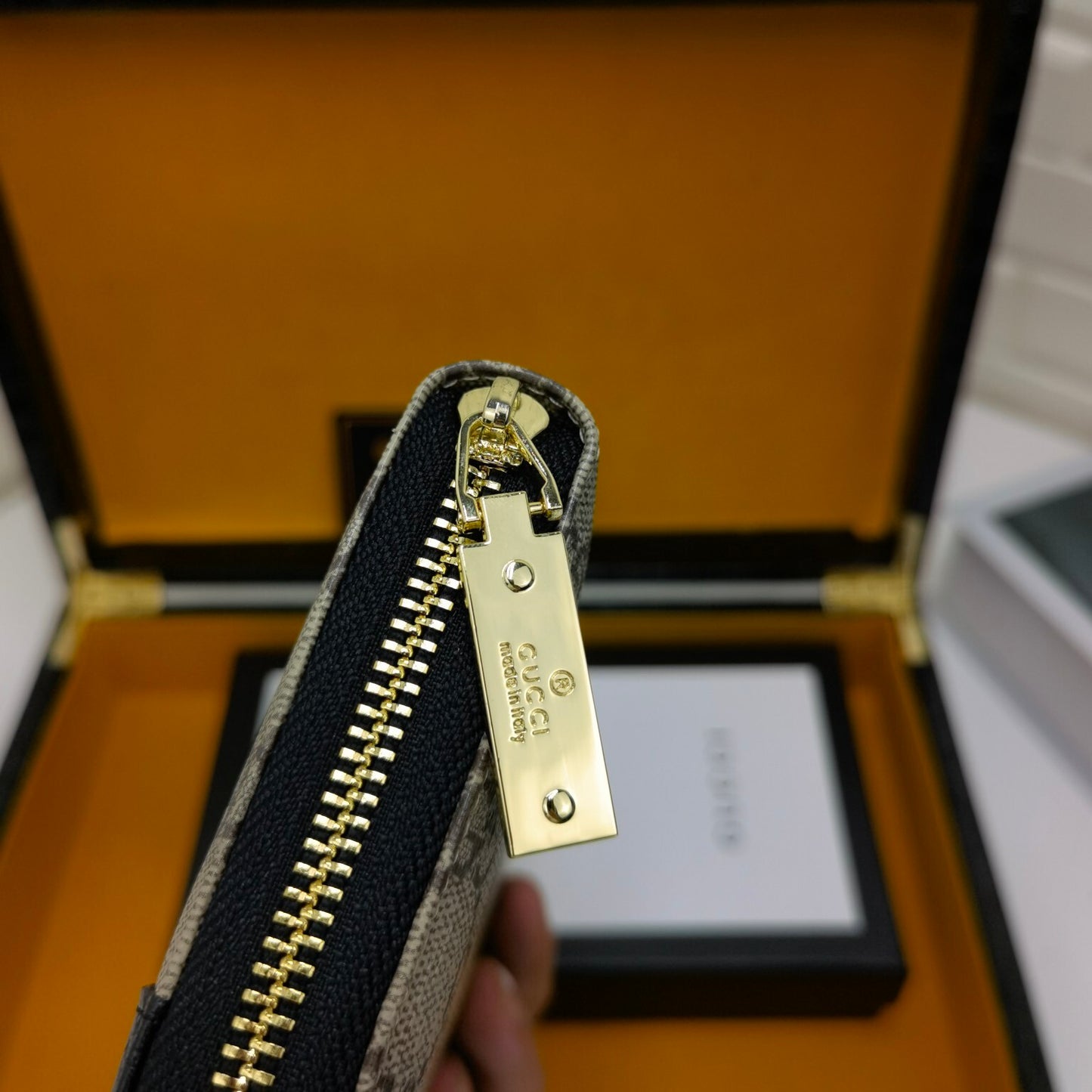 Gucci Ophidia Zip Around Wallet