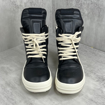 Rick Owens Geobasket Lace-High "Black-White"