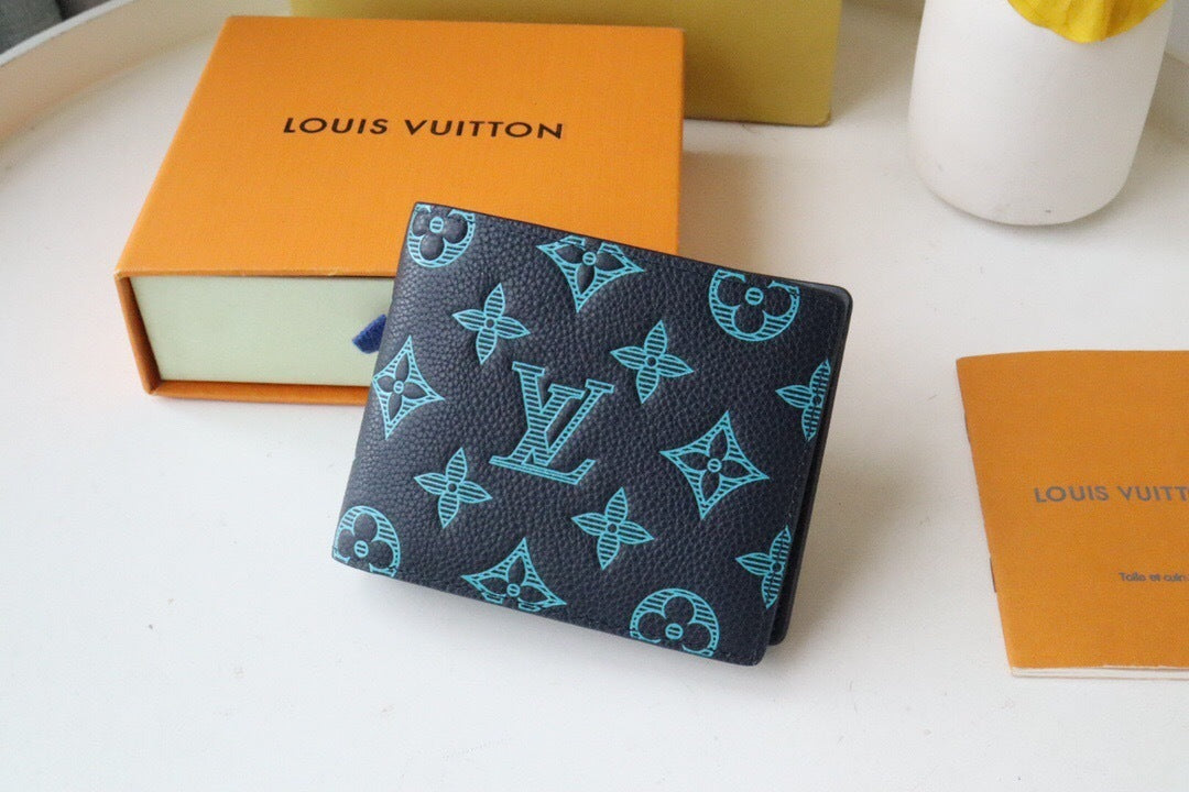 Louis Vuitton Multiple Wallet "Shadow Leather"