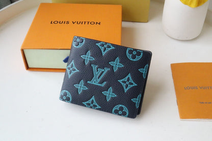 Louis Vuitton Multiple Wallet "Shadow Leather"
