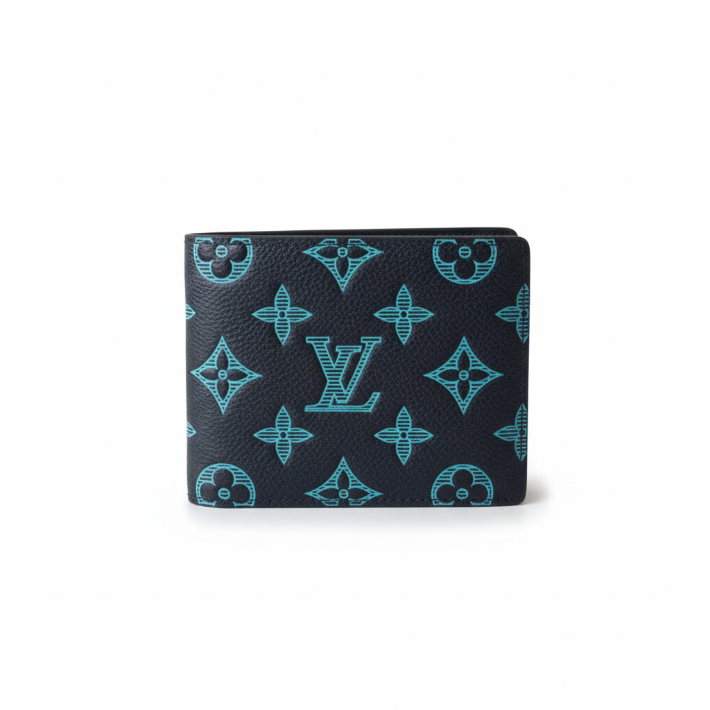 Louis Vuitton Multiple Wallet "Shadow Leather"