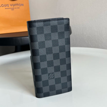Louis Vuitton Brazza Wallet "Damier Graphite Canvas"