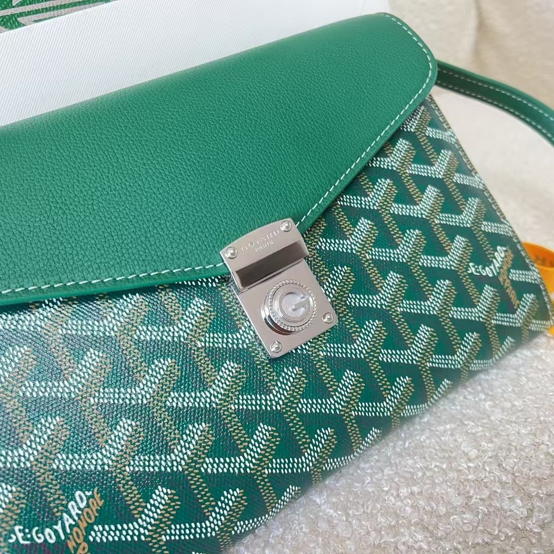 Goyard Goyardine Calfskin Chypre Wallet Pouch