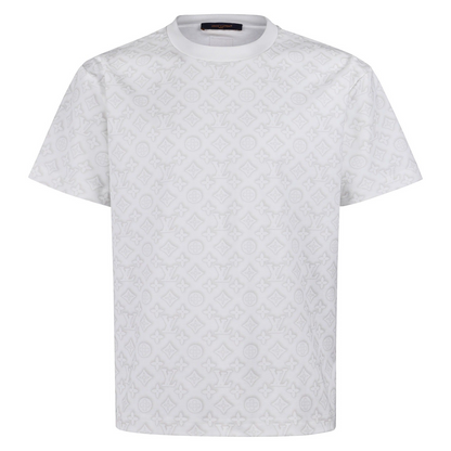 Louis Vuitton Monogram Short-Sleeved T-Shirt "Milky White"