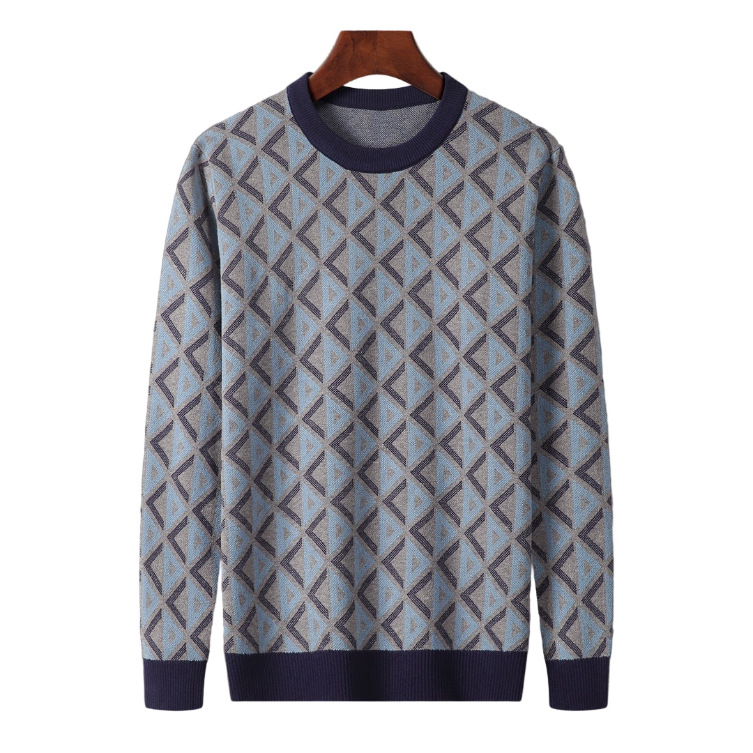 Dior CD Diamonds Sweater "Grey-Blue"
