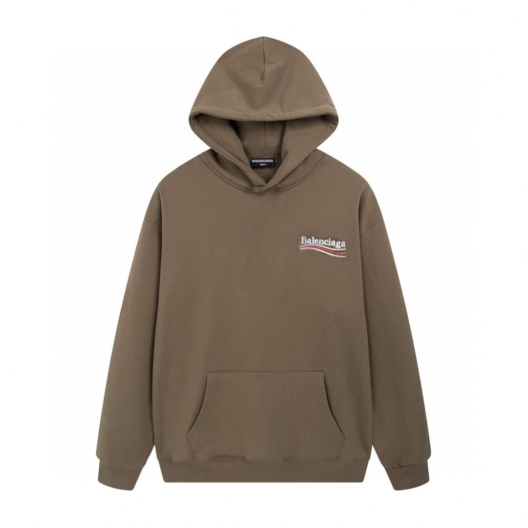 Balenciaga Political Campaign Hoodie "Brown"