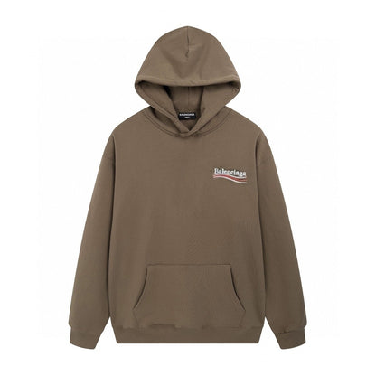 Balenciaga Political Campaign Hoodie "Brown"
