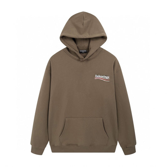 Balenciaga Political Campaign Hoodie "Brown"