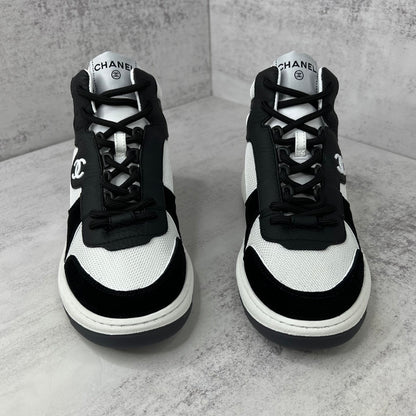 Chanel 22P High-Top "White-Black"