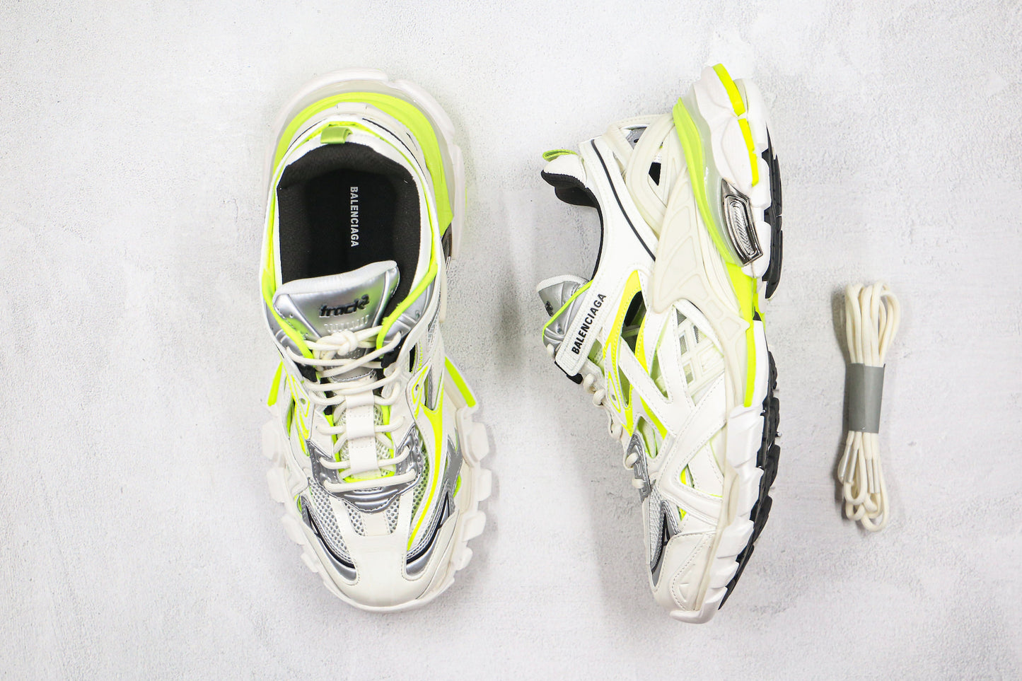 Balenciaga Track 2.0 "White-Fluo Yellow"