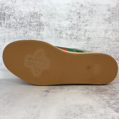 Gucci Screener "Distressed Beige-Green-Orange"