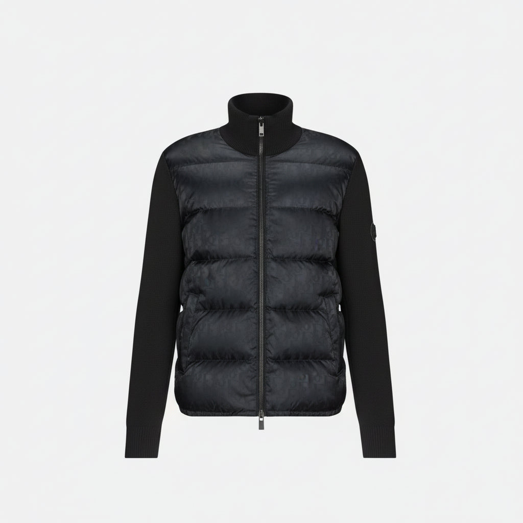 Dior Oblique Jacket Virgin Wool Knit"Black"