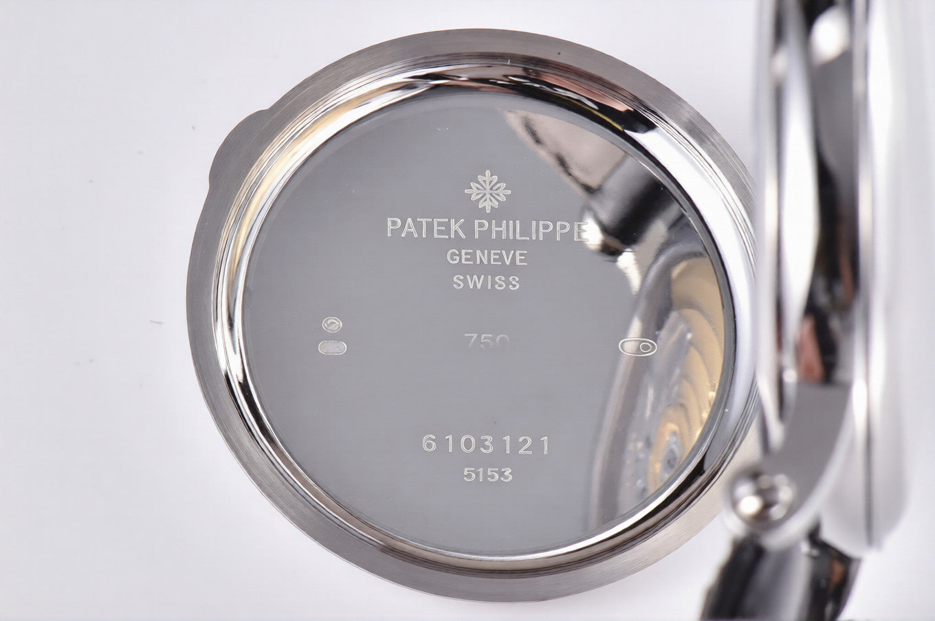 Patek Philippe Calatrava 38mm Black Leather White Dial