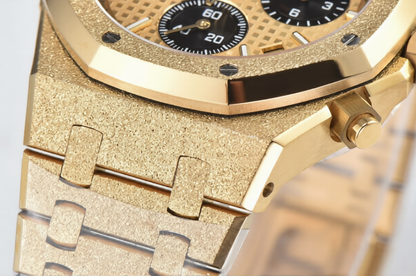 Audemars Piguet Royal Oak Chrono 41mm Frosted Gold Dial