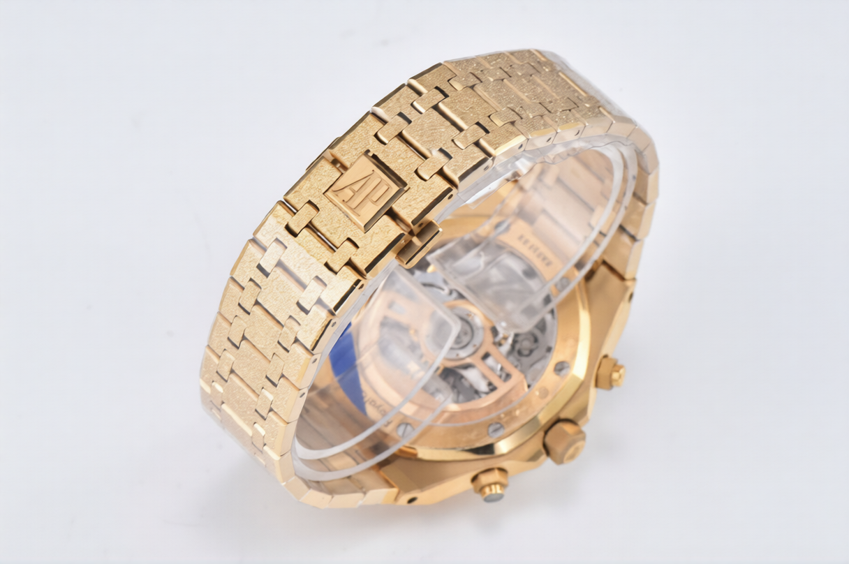 Audemars Piguet Royal Oak Chrono 41mm Frosted Gold Dial