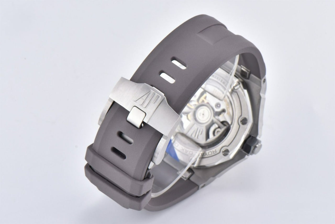 Audemars Piguet Royal Oak Offshore Diver 42mm Grey Strap Grey Dial