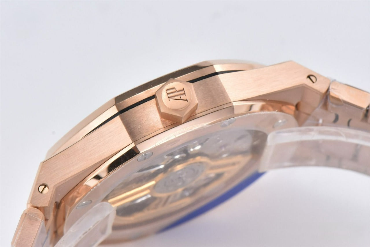 Audemars Piguet Royal Oak 41mm Rose Gold Black Dial