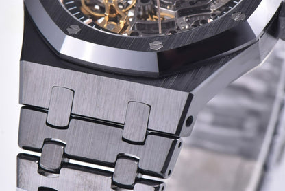 Audemars Piguet Royal Oak Black Ceramic Skeleton 41mm Black Dial