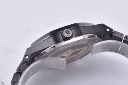 Audemars Piguet Royal Oak Black Ceramic Skeleton 41mm Black Dial