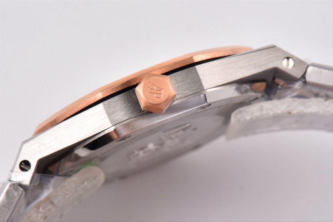 Audemars Piguet Royal Oak 33mm Rose Gold White Dial
