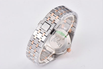 Audemars Piguet Royal Oak 33mm Rose Gold White Dial