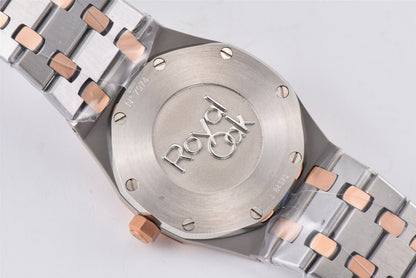Audemars Piguet Royal Oak 33mm Rose Gold White Dial