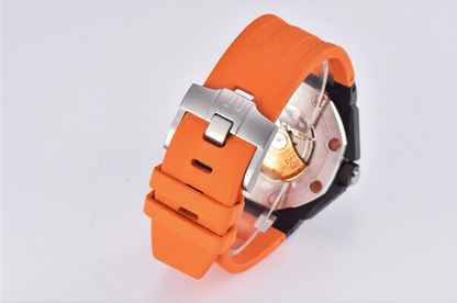 Audemars Piguet Royal Oak Offshore Diver 42mm Orange Strap Black Dial