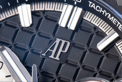 Audemars Piguet Royal Oak Offshore Diver 43mm Black Strap Black-Silver Dial