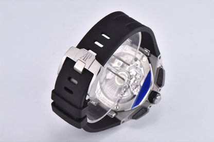 Audemars Piguet Royal Oak Offshore Diver 43mm Black Strap Black-Silver Dial