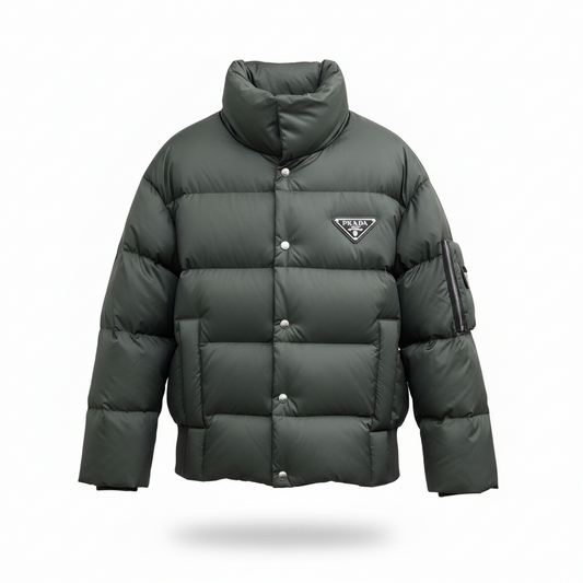 Prada Down Jacket "Dark Olive Green"