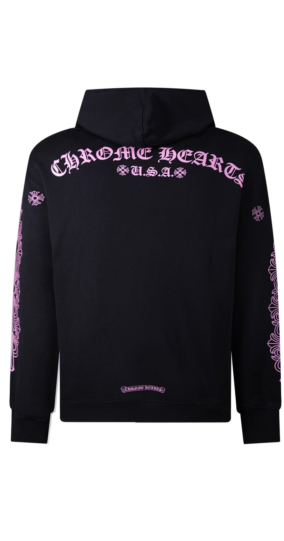 Chrome Hearts Hoodie "Black-Pink"