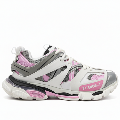 Balenciaga Track "White-Rose Pink-Grey"
