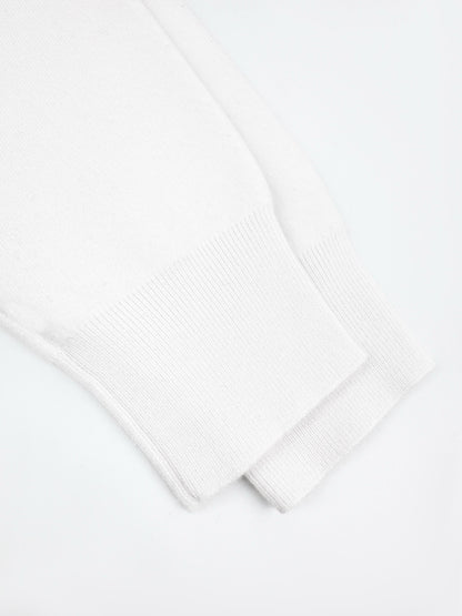 Zegna High Performance Wool Crewneck Sweater "White"