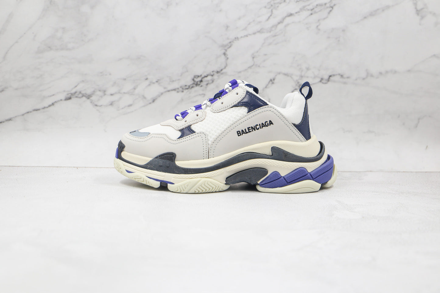 Balenciaga Triple S "White-Purple"