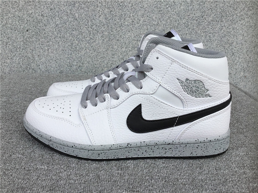 Air Jordan 1 Mid “White-Cement”