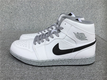 Air Jordan 1 Mid “White-Cement”