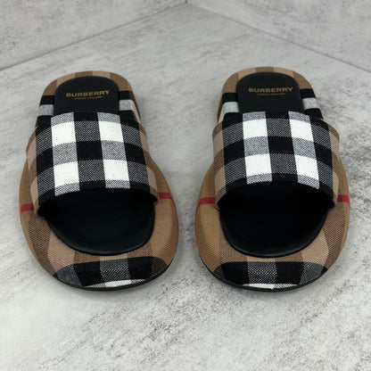 Burberry Slides "Black-Beige"