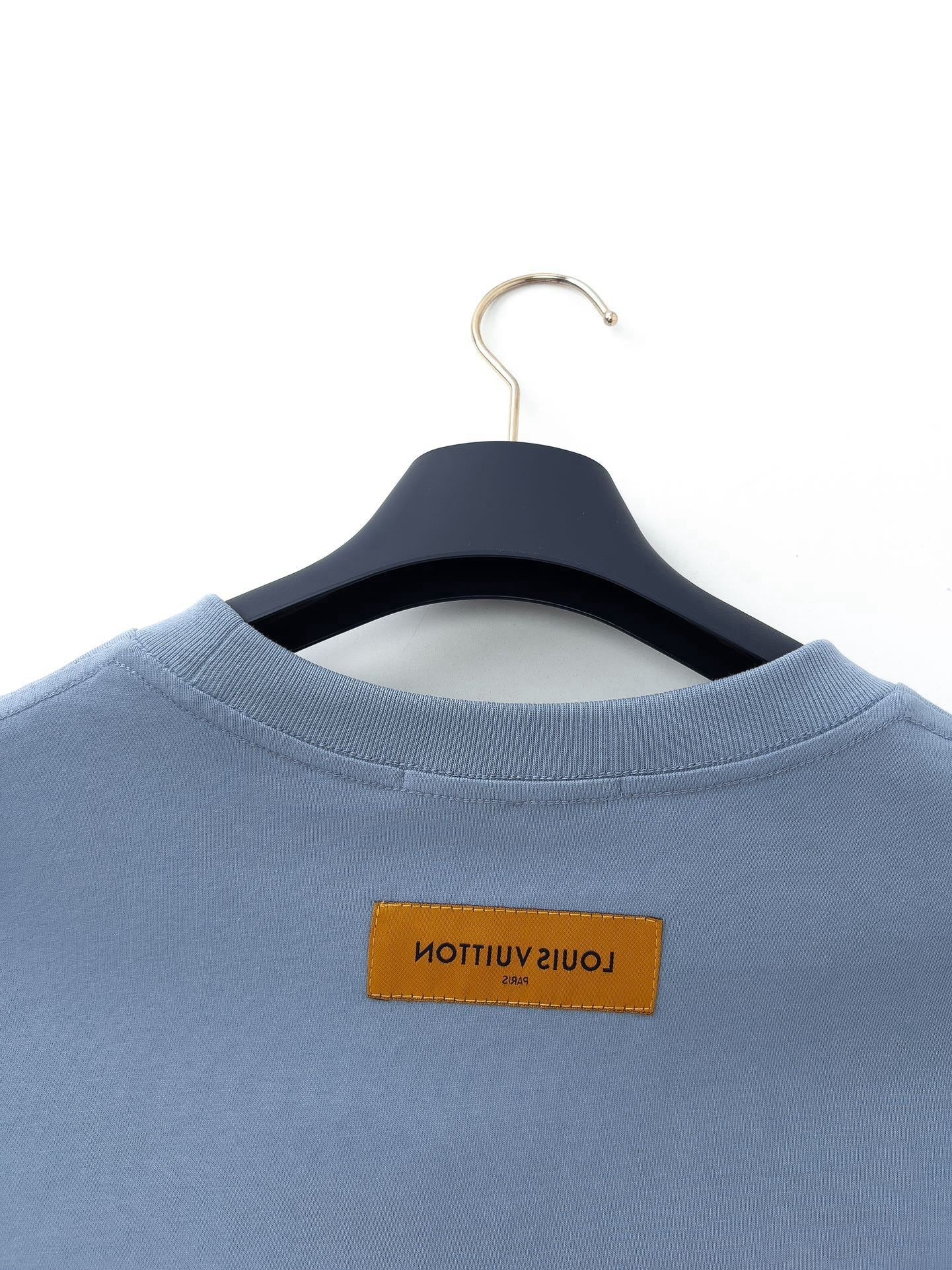 Louis Vuitton T-Shirt "Baby Blue"