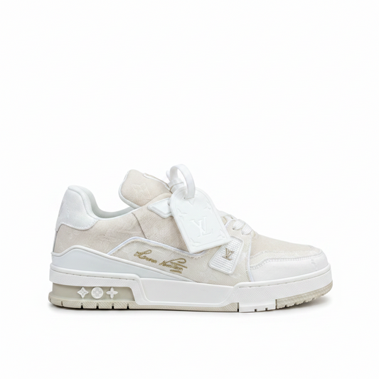 Louis Vuitton LV Trainers "White Denim"