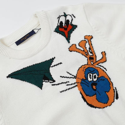 Louis Vuitton Comics Sweater "White"