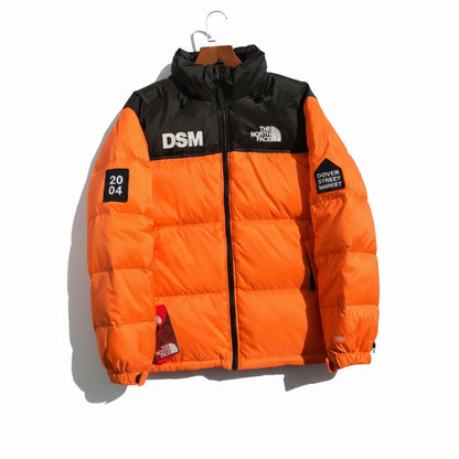 Dover Street Market x The North Face 700 Down Jacket "Orange-Black"