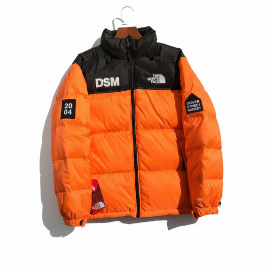 Dover Street Market x The North Face 700 Down Jacket "Orange-Black"