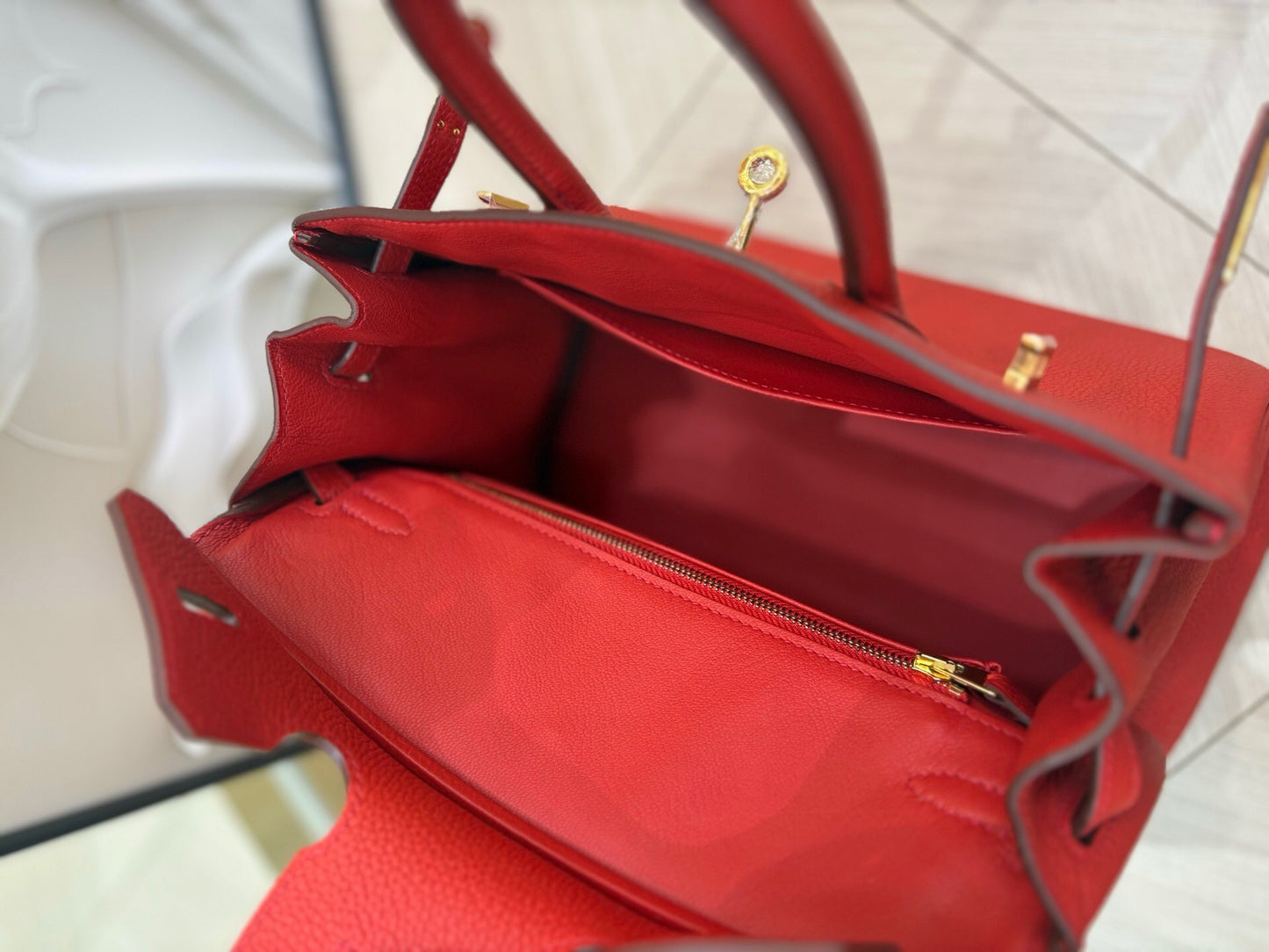 Hermès Birkin 30 Togo Leather Handbag