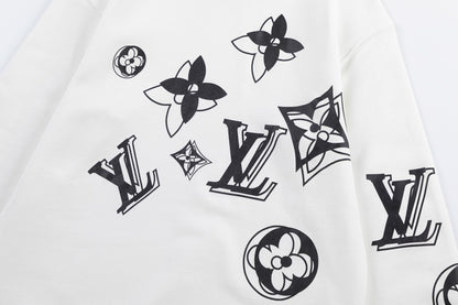 Louis Vuitton Sweatshirt "White-Black"